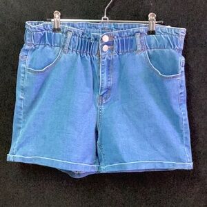 Blue Denim Women's Shorts